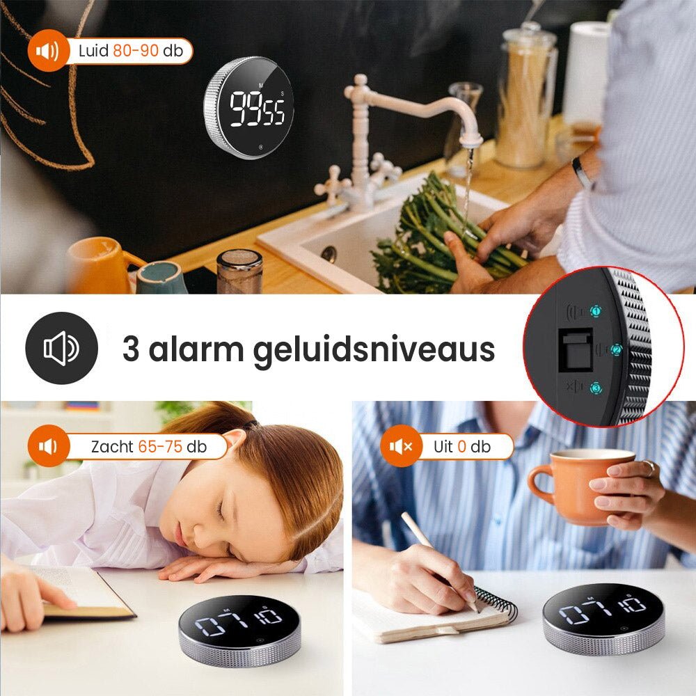 Smart Focus Timer™ | Verbeter je concentratie en productiviteit - Storebay.nl