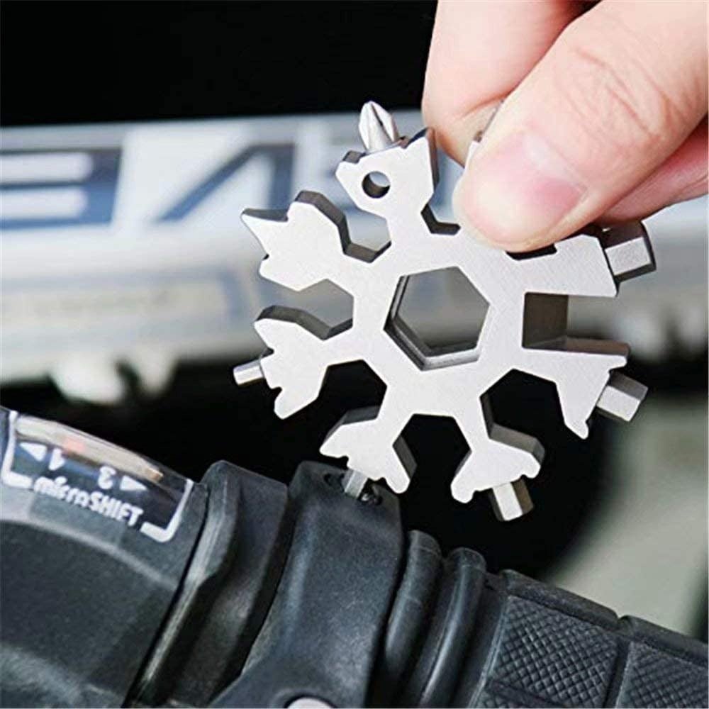 Snowflake 18-in-1 Multi-tool | Altijd klaar voor elke klus - Storebay.nl