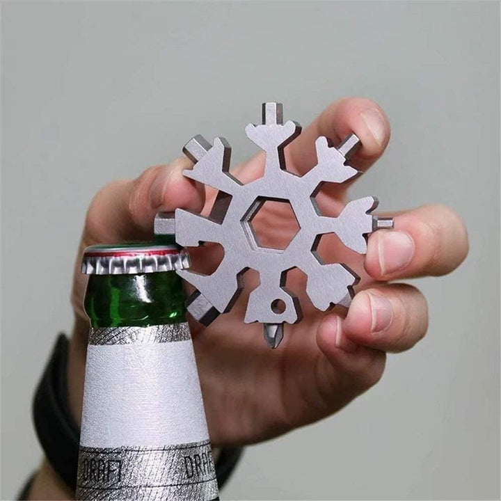 Snowflake 18-in-1 Multi-tool | Altijd klaar voor elke klus - Storebay.nl